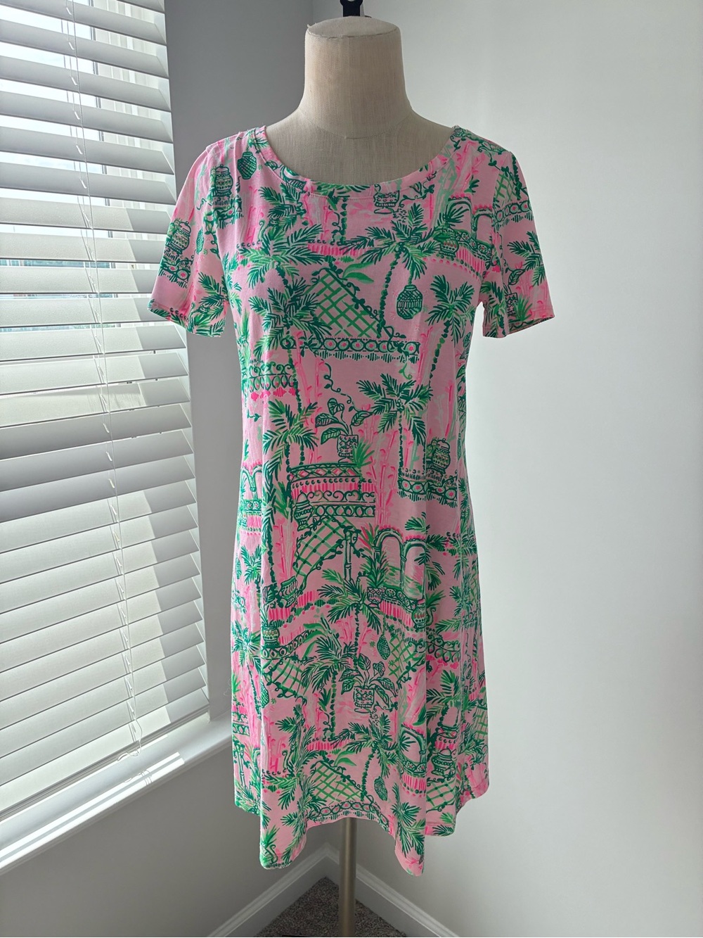 Lily Pulitzer Women's Colorful Cody T-Shirt Mini Dress